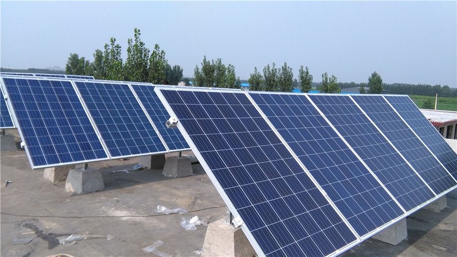河北省保定4KW并網(wǎng)太陽能光伏供電系統(tǒng)